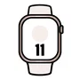 Apple Watch Series 11 GPS + Cellular 42mm Oro Rosa con Correa Deportiva Light Blush M/L